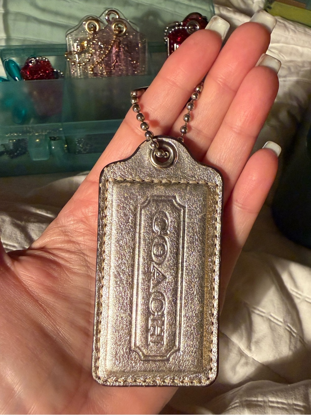 Coach Creed Xl Gold Hangtag